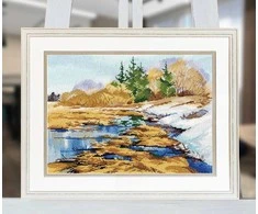 Oven Beldizart Kryželiu siuvinėjimo rinkinys "Streams" S1615