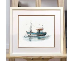 Oven Beldizart Kryželiu siuvinėjimo rinkinys "Boat-2" S1621