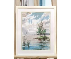 Oven Beldizart Kryželiu siuvinėjimo rinkinys "Atspindys" 24×35 cm S1649