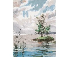 Oven Beldizart Kryželiu siuvinėjimo rinkinys "Atspindys" 24×35 cm S1649