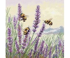 Beldizart Siuvinėjimo kryželiu rinkinys "Vasaros daina" 18,5 x 18,5 cm SANL-27