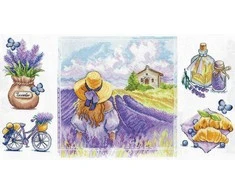 Andriana Beldizart Siuvinėjimo kryželiu rinkinys "Provence charm" SANO-31