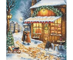 Beldizart Siuvinėjimo kryželiu rinkinys "Laukimas švenčių" 25,5 х 25 cm SANO-35