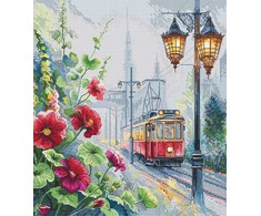 Beldizart Siuvinėjimo rinkinys "Rytinė tramvajus" 24,5 x 27 cm SANU-11