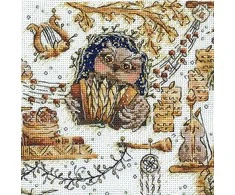 Andriana Beldizart Kryželiu siuvinėjimo rinkinys „Magijos pasaulis. Pelėda“ SANV-50