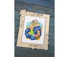 MP Studia Beldizart Kryželiu siuvinėjimo rinkinys "Bunny's Dreams" SM-769