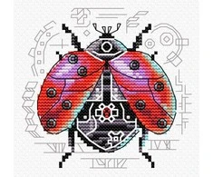 MP Studia Beldizart Kryželiu siuvinėjimo rinkinys "Ladybug. Steampunk" SM-770