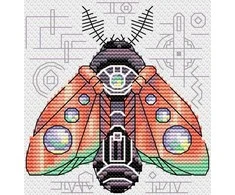 MP Studia Beldizart Kryželio siuvinėjimo rinkinys "Hawkmoth. Steampunk" SM-771