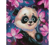 MP Studia Beldizart Kryželiu siuvinėjimo rinkinys „Romantiška panda“ SNV-831