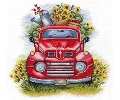 MP Studia Beldizart Kryželio siuvinėjimo rinkinys "Harvest fields" SNV-874
