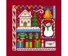 MP Studia Beldizart Kryželiu siuvinėjimo rinkinys "Mini Sampler. Naujieji metai" SNV-939