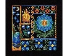 MP Studia Beldizart Kryželio siuvinėjimo rinkinys "Mini Sampler. Fern Flower" SNV-942