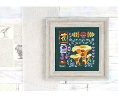MP Studia Beldizart Kryželiu siuvinėjimo rinkinys "Mini Sampler. Chanterelle House" SNV-945