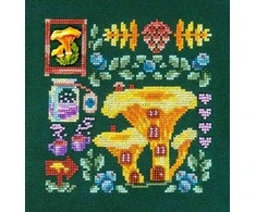 MP Studia Beldizart Kryželiu siuvinėjimo rinkinys "Mini Sampler. Chanterelle House" SNV-945