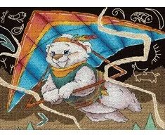 MP Studia Beldizart Kryželiu siuvinėjimo rinkinys "Pirmasis skrydis" 15x20 cm SNV-958
