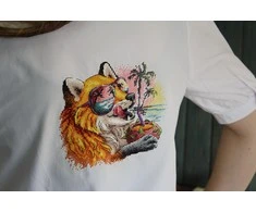 MP Studia Beldizart Vandenyje tirpus drobės kryžminio dygsnio rinkinys Fox joy SV-686