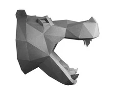 Beldizart WIZARDI 3D popieriaus modeliai Hippo PP-1BEG-Žaidimas