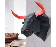 Beldizart Wizardi 3D popieriaus maketo rinkinys Jautis PP-1BUL-2BR