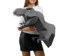 Beldizart Wizardi 3D popieriaus modeliavimo rinkinys Dinosaur PP-1DIZ-Žaidimas