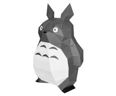 Beldizart WIZARDI 3D popieriaus amatų modeliai Totoro PP-2TOT-3GBB