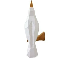 Beldizart Wizardi 3D popieriaus modelio rinkinys Cockatoo PP-1KKD-2WK