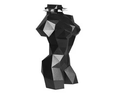 Beldizart WIZARDI 3D popieriaus amatų modeliai Skulptūra (juoda) PP-2STO-BLA