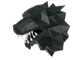 Beldizart Wizardi 3D popieriaus gaminimo rinkinys Vilkolakis PP-1LTV-BLA