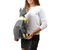 Beldizart Wizardi 3D popieriaus maketo rinkinys Katė PP-2KBA-2GR
