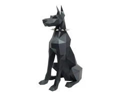 Beldizart Wizardi 3D modelis iš popieriaus PP-2DBR-BLA