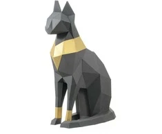 Beldizart Wizardi 3D popieriaus maketo rinkinys Katė PP-2KBA-2GR