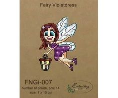 BOBKOV DENIS FOP, reg. Nr. 2893417695 Fėjos Violetinė suknelė (karoliukai) FBNGI-007