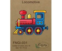 Embroidery Craft BOBKOV DENIS FOP, reg. Nr. 2893417695 Lokomotyvas FNNGI-031