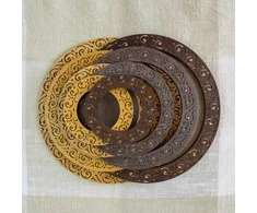 Embroidery Craft BOBKOVA ANNA FOP, reg. Nr. 2917408480 Lankas su magnetais 18 cm (Wenge) PM-017-1818W