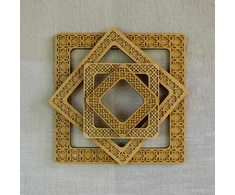 Embroidery Craft BOBKOVA ANNA FOP, reg. Nr. 2917408480 Lankelis su magnetais 14x14 cm (Ąžuolas) PM-019-1414O