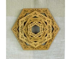 Embroidery Craft BOBKOVA ANNA FOP, reg. Nr. 2917408480 Žiedas su magnetais 14x16 cm (Ąžuolas) PM-018-1416O