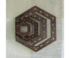 Embroidery Craft BOBKOVA ANNA FOP, reg. Nr. 2917408480 Lankelis su magnetais 14x16 cm (Wenge) PM-018-1416W