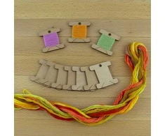 Embroidery Craft BOBKOVA ANNA FOP, reg. Nr. 2917408480 Ritės, bobinos (50 vnt. pakuotė) BB-001-50