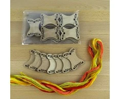 Embroidery Craft BOBKOVA ANNA FOP, reg. Nr. 2917408480 Ritės, ritės modelis 1 (pakuotėje 50 vnt.) BB-003-50