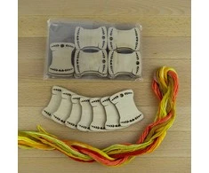 Embroidery Craft BOBKOVA ANNA FOP, reg. Nr. 2917408480 Ritės, ritės Modelis 2 (pakuotė po 50) BB-004-50