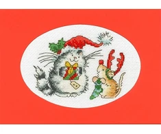 Bothy Threads Cross stitch "Christmas Card - Secret Santa" XMAS65 13x9 cm