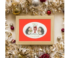 Bothy Threads Cross stitch "Christmas Card - Last Post" XMAS64 13x9 cm