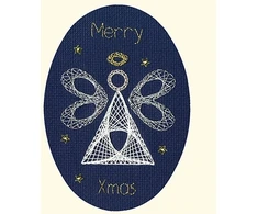 Bothy Threads Cross stitch "Christmas Card - Christmas Angel" XMAS41 9x13 cm