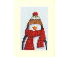 Bothy Threads Cross stitch "Christmas Card - My Little Pudding" XMAS93 10x16 cm