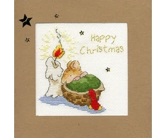 Bothy Threads Cross stitch "Christmas Card - First Christmas" XMAS19 10x10 cm