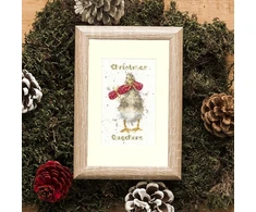 Bothy Threads Cross stitch "Christmas Card - Christmas Quackers" XMAS48 10x16 cm