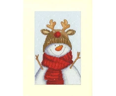 Bothy Threads Cross stitch "Christmas Card - My Little Rudolph" XMAS94 10x16 cm
