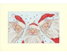 Bothy Threads Cross stitch "Christmas Card - Santa Selfie" XMAS88 16x10 cm