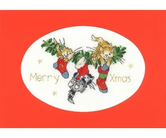Bothy Threads Cross stitch "Christmas Card - Stocking Fillers" XMAS38 13x9 cm