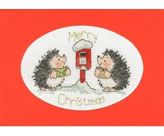 Bothy Threads Cross stitch "Christmas Card - Last Post" XMAS64 13x9 cm