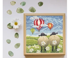 Bothy Threads Cross stitch kit "A Cheeky Escape" XLP5 26x26 cm